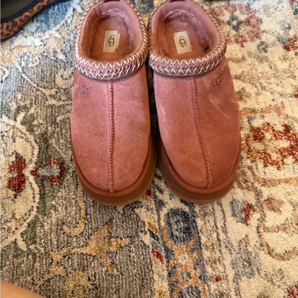 UGG Pink Ankle Boots